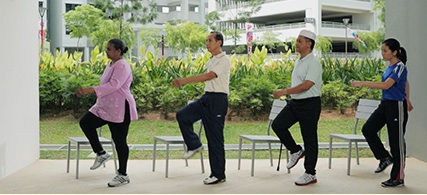 Exercise video for seniors launched