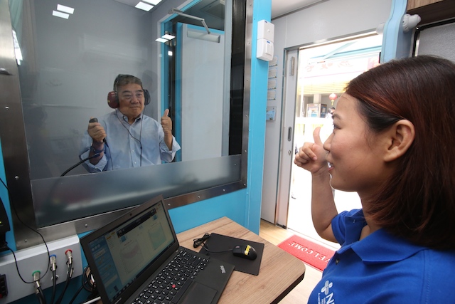 Singapore’s first mobile hearing clinics