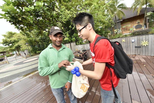 Youth of the Labour Movement give back
