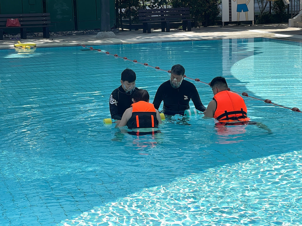 Swimming programme for stroke survivors